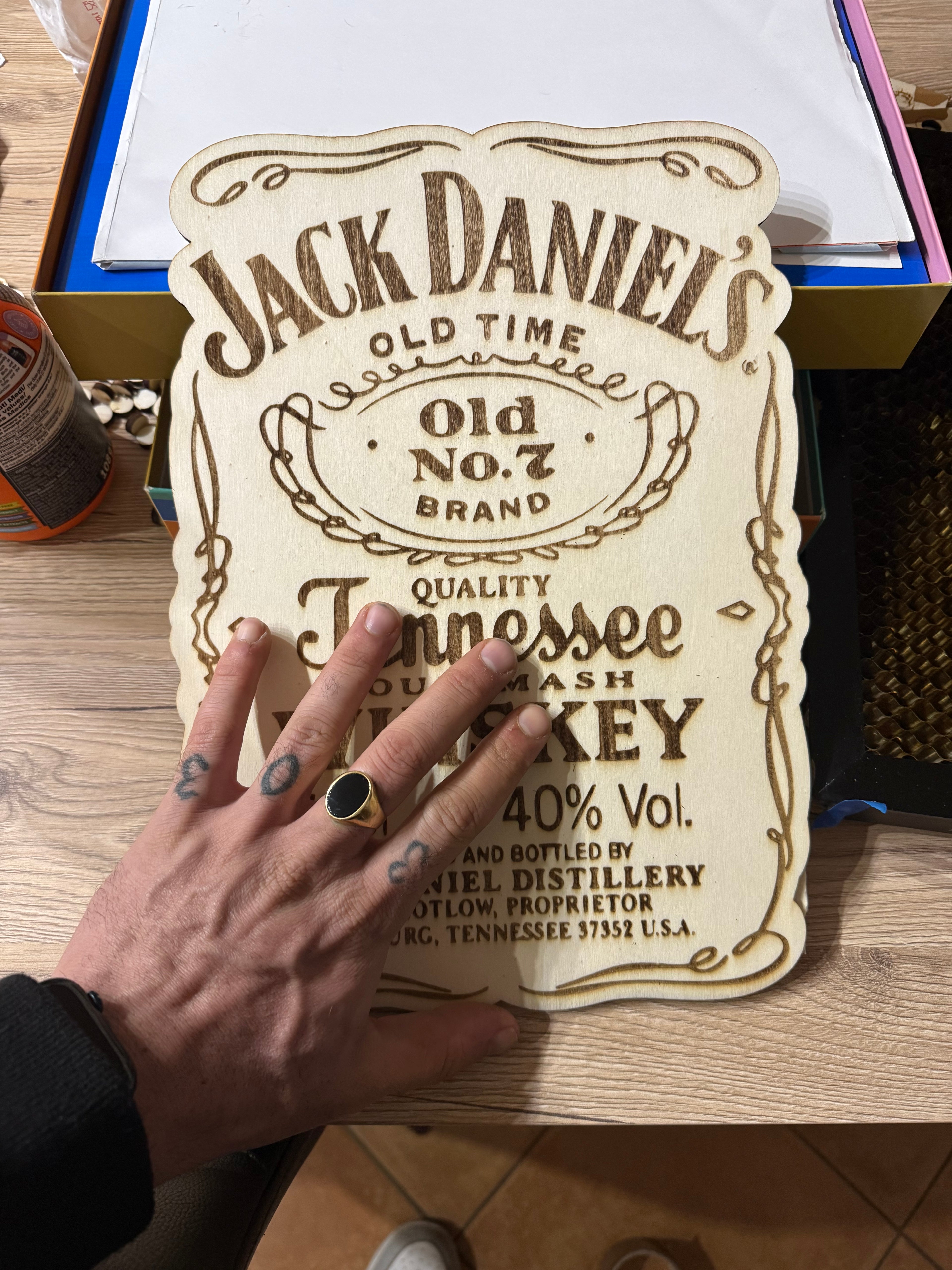 Targa jack daniel’s  da bar tavernette o pub