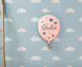 Lampada palloncino con nome cuori