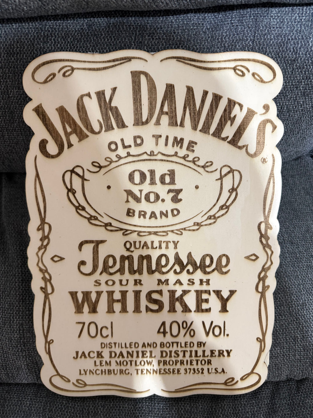 Targa jack daniel’s  da bar tavernette o pub
