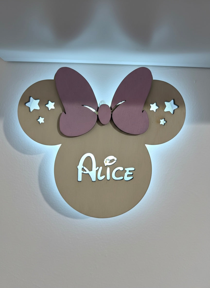Lampada led minnie disney