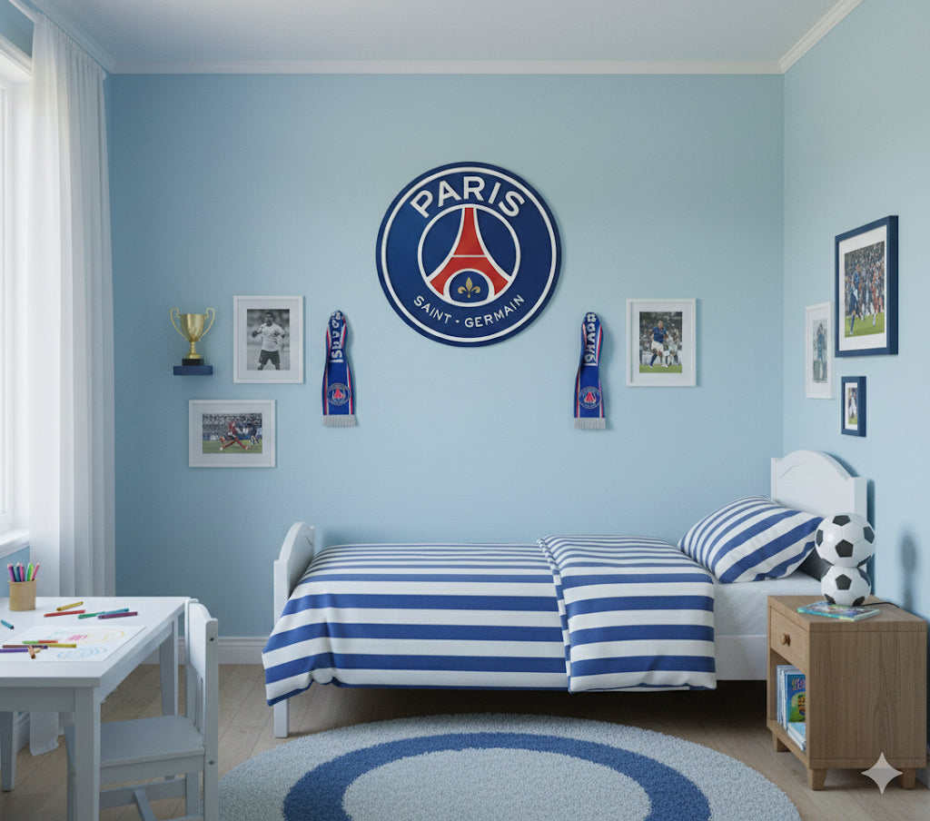 Logo targa emblema paris saint germain psg