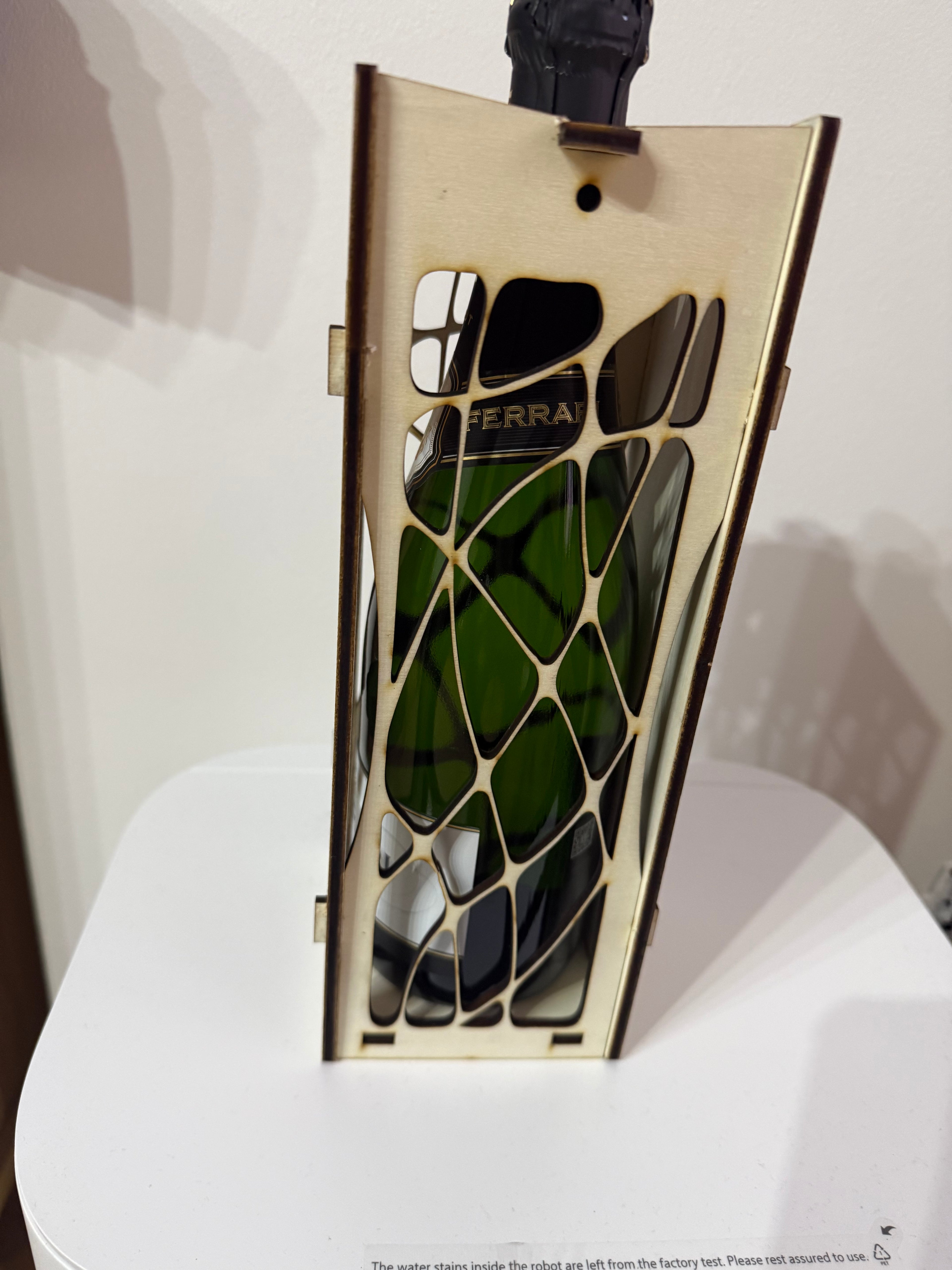 Box scatola vino spuntante liquore in legno