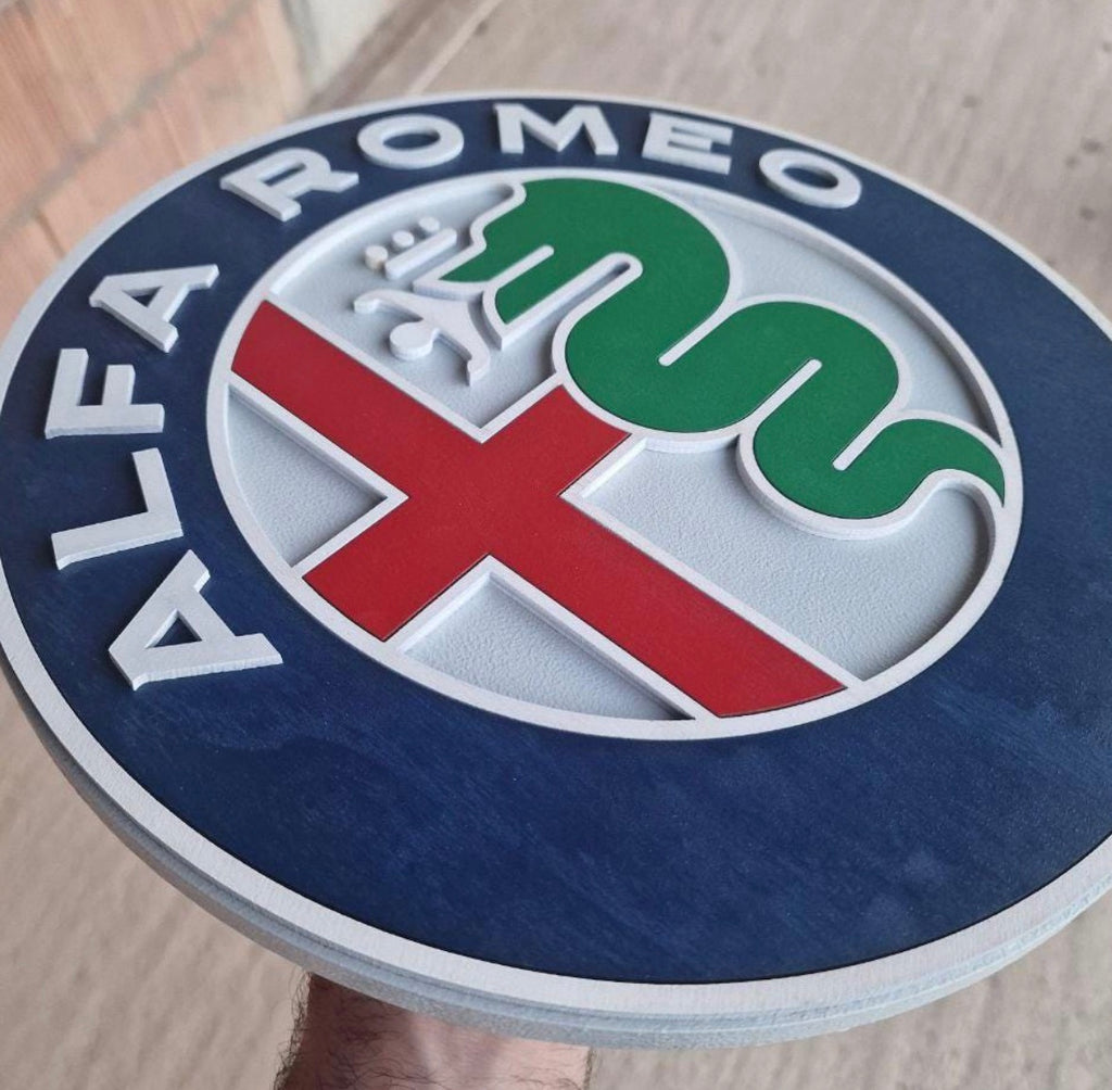 Logo emblema stemma alfa romeo