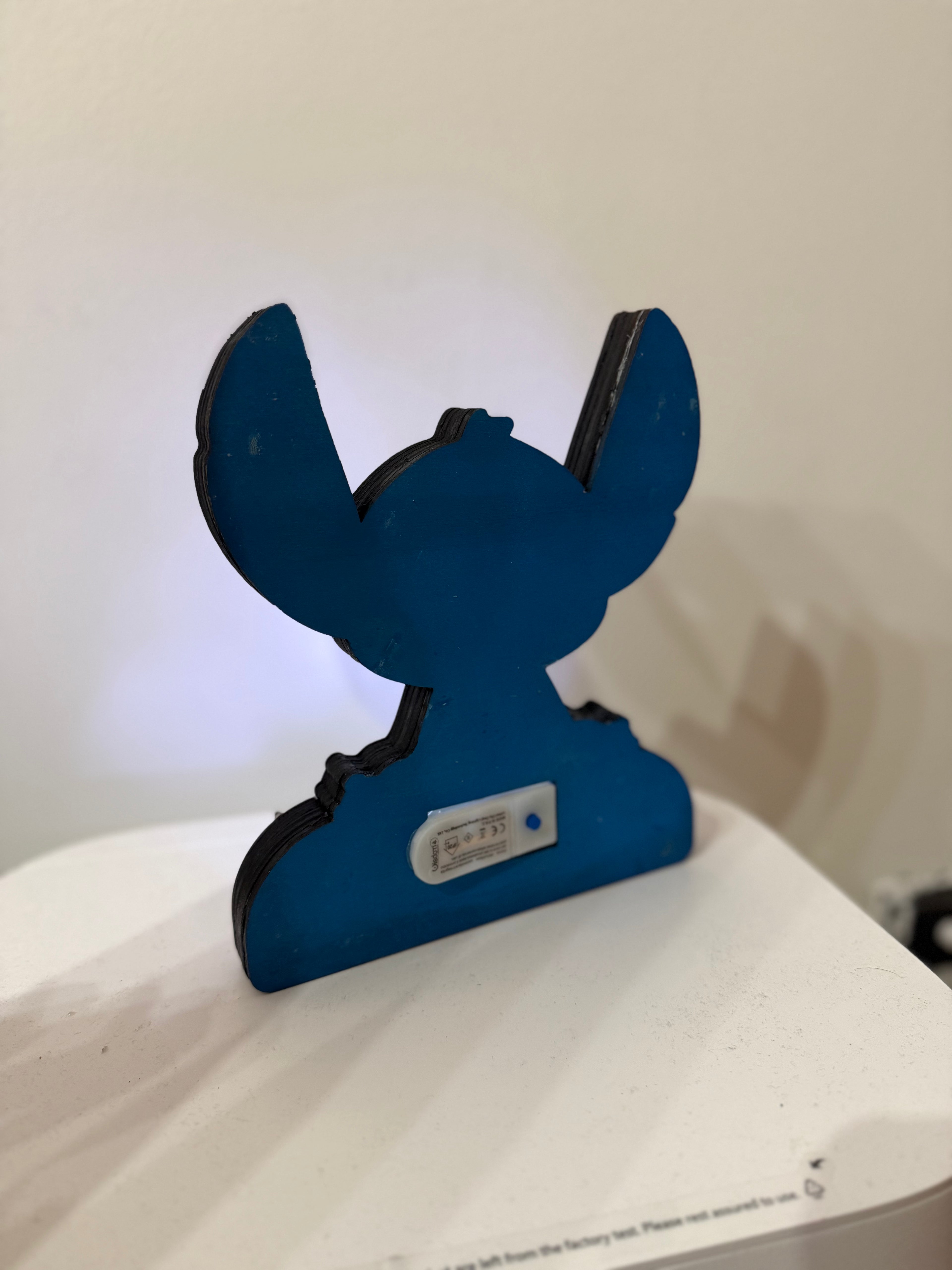 Lampada led stitch led personalizzabile